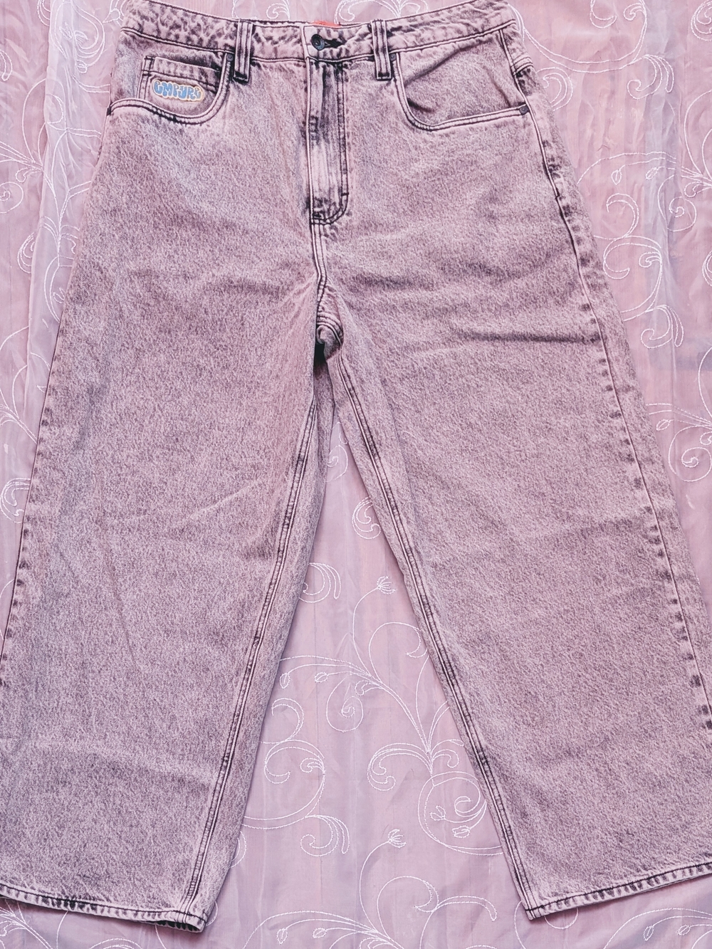 Empyre Gray Wide Leg Jeans